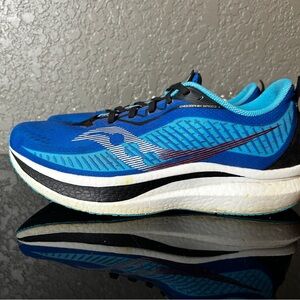 Saucony Endorphin Shift 2 Running Shoes Black Mens Size 11.5